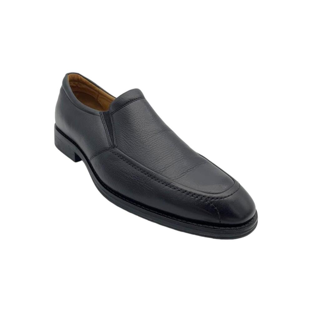 Flag LTD. Men's Monroe Moc Slip-On Dress Shoes Black - Medium
